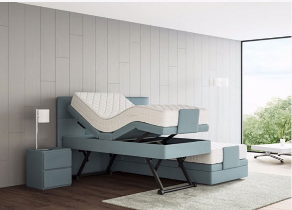 Boxspringbett 100% verstellbar