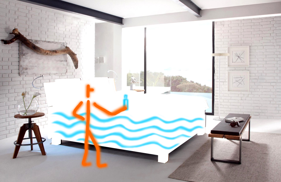 Wasserbett-Service und Pflege