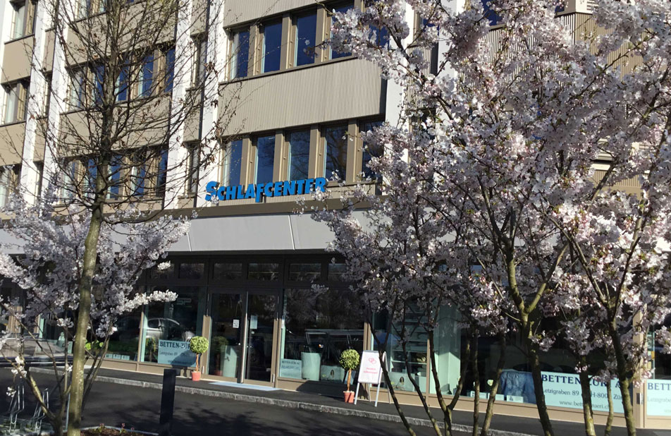 Haupteingang Betten Züri AG