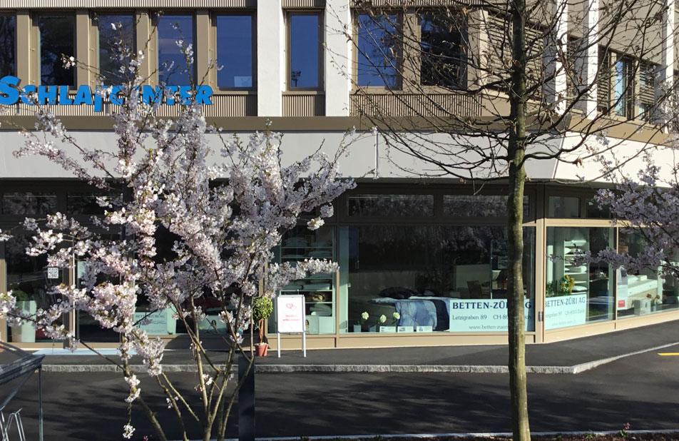 Haupteingang Betten Züri AG