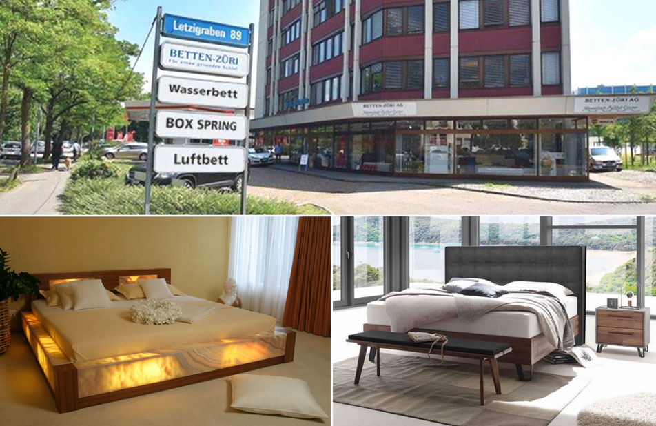 Haupteingang Betten Züri AG